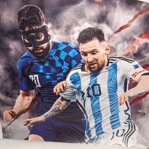 New Lionel Messi Canvas Poster~Soccer~Leo Messi~Argentine~Inter Miami
